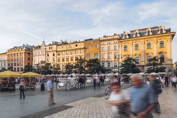 istock view on the main market square in Krakow 1299080578