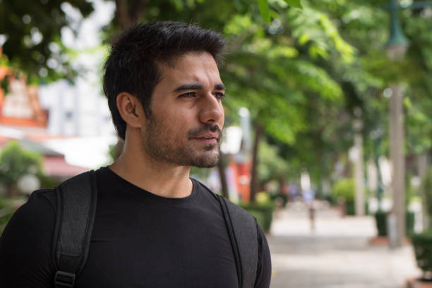 istock man traveller travelling, south asian model 1299083492