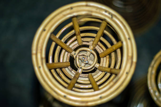 istock A round and beautiful handicraft made of cane 1299084892