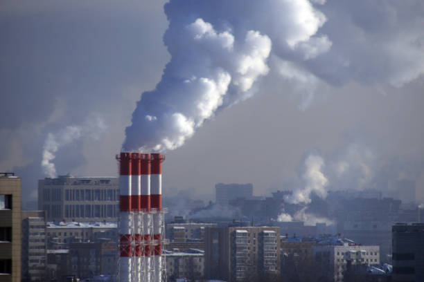 istock CHP plant steaming in winter day. 1299087082
