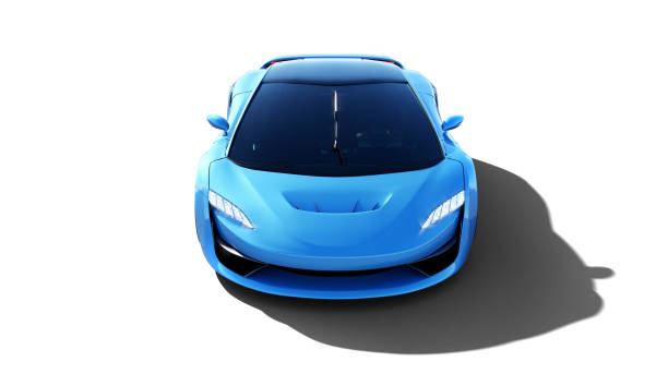 istock blue sportscar side view isolated on white 1299087862
