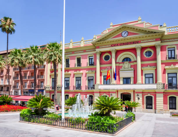 Murcia town hall in Spain Murcia town hall in Spain murcia stock pictures, royalty-free photos & images
