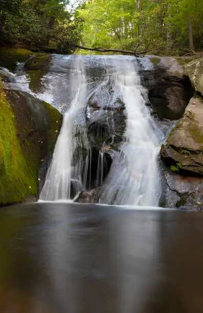 Photo of Waterfall in Stone Mountain State Park NC