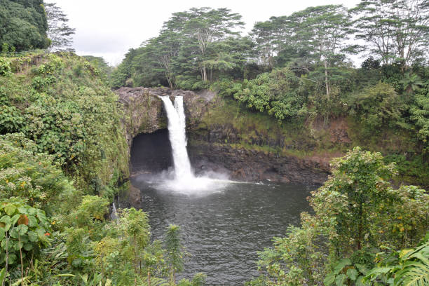 istock Big Island Hawaii scenery and waterfall 1299093760