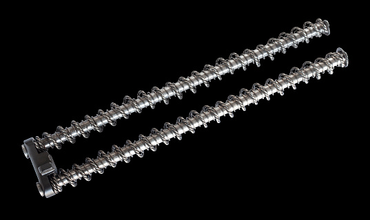 Spring For Gun Double Recoil Springs From A Semiautomatic Pistol Stock Photo ...