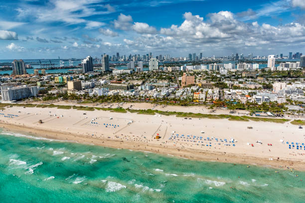 istock South Beach and Miami Skyline Aerial 1299097264
