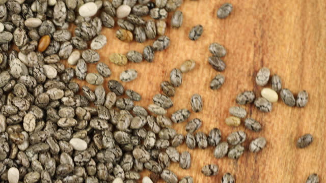 Heap of Chia seeds
