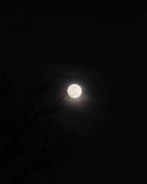 istock The full moon from Madrid. Spain 1299101391