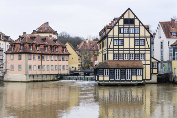 istock Old Half-Timbered Houses of Bamberg Germany 1299108476
