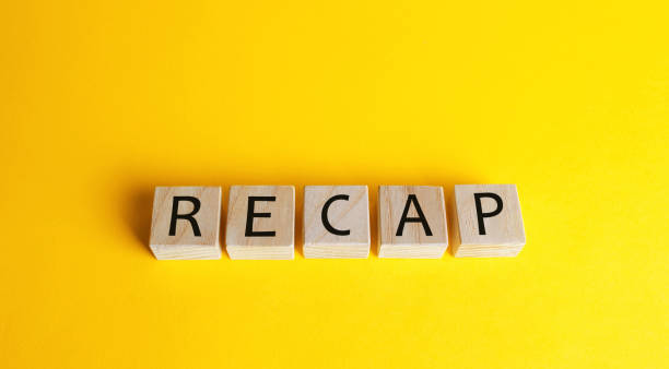 istock Wooden blocks with the word Recap. A document presenting your skills and achievements. Getting a new job position. Business concept. Resume. Interview. 1299114085