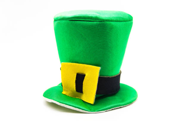 istock typical green st patricks day hat isolated on white background 1299126493