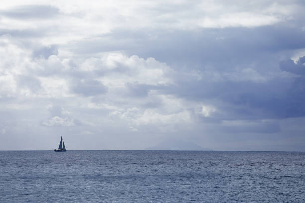 Sailing on the Caribbean Sea
