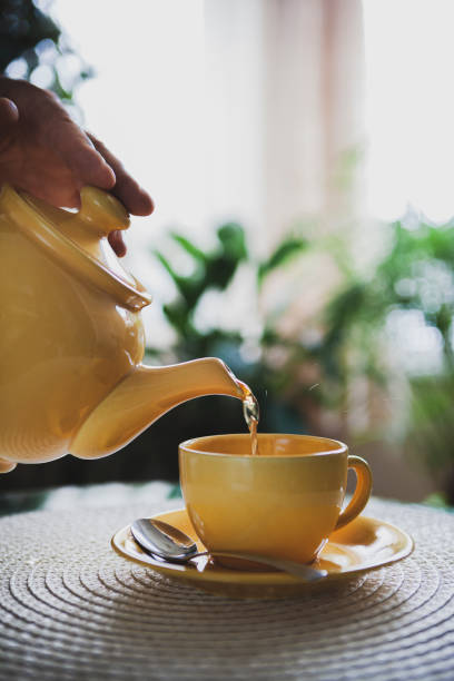 istock Tea as most common hot drink for enjoying 1299148375