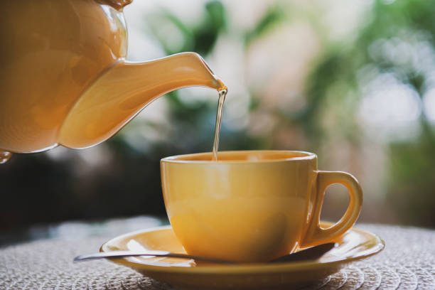 istock Tea as most common hot drink for enjoying 1299149261