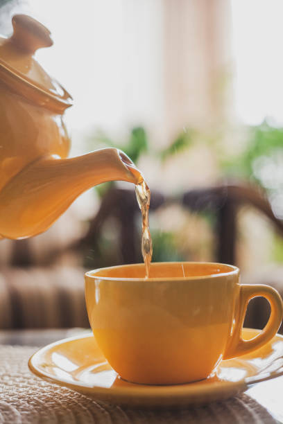 istock Tea as most common hot drink for enjoying 1299149535