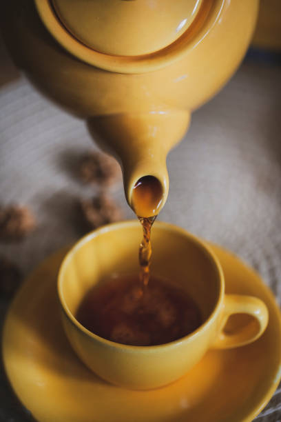 istock Tea as most common hot drink for enjoying 1299153288