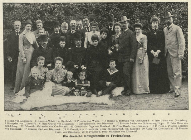 istock Danish royal family in Fredensborg 19th Century 1299159730