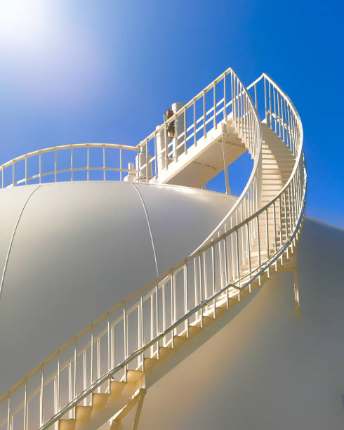 Water Tank: Water Storage tank in rural area.