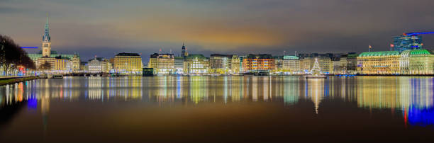 istock View on Hamburg, Northern Germany, Europe. 1299161923
