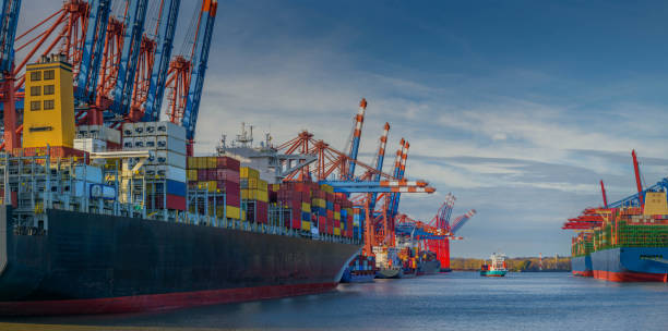 istock View on Hamburg, Northern Germany, Europe. 1299162630