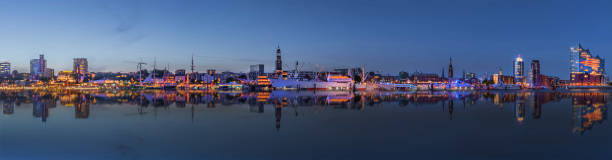 istock View on Hamburg, Northern Germany, Europe. 1299163058