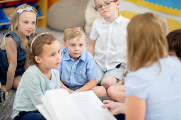 istock Story time with our teacher is the best time 1299185670