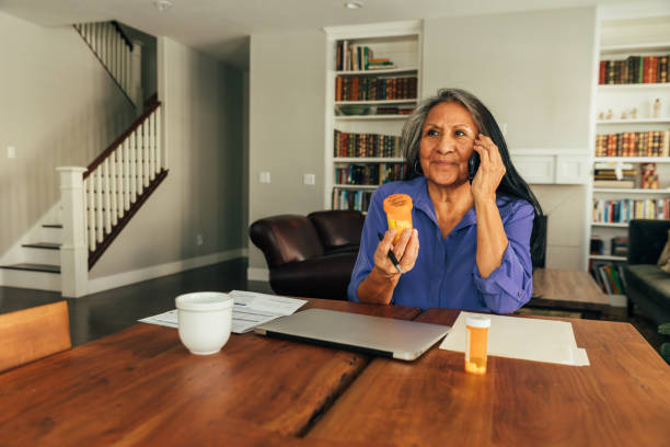 istock Senior Woman on Telemedicine Visit 1299187592