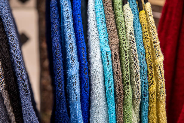 istock coloured cotton woven tops on a rack 1299206621