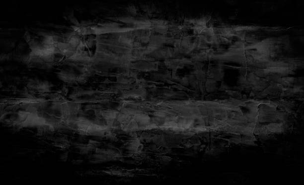 istock Black wall texture rough background dark concrete floor or old grunge background with black 1299213910