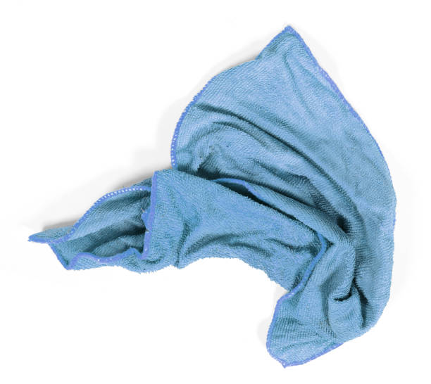 istock Dirty cloth isolated on a white background 1299230499