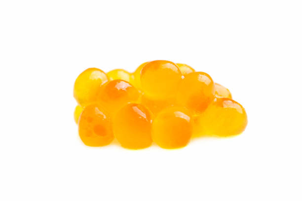 istock Red caviar of chum salmon 1299246167