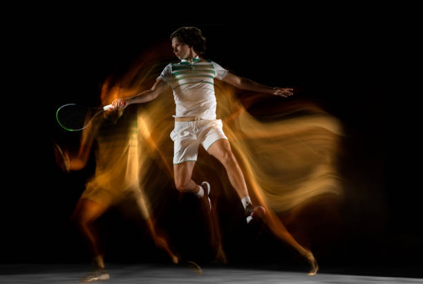 istock Young Caucasian Male Tennis Player 1299248339