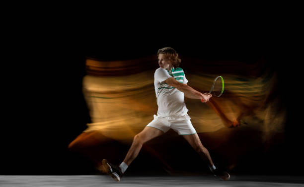 istock Young Caucasian Male Tennis Player 1299248343