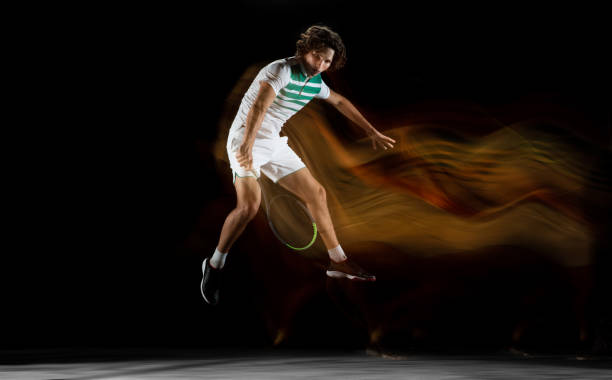 istock Young Caucasian Male Tennis Player 1299248346