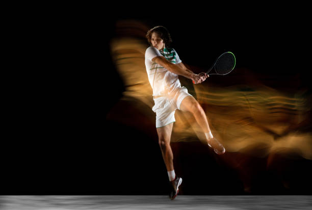 istock Young Caucasian Male Tennis Player 1299248347