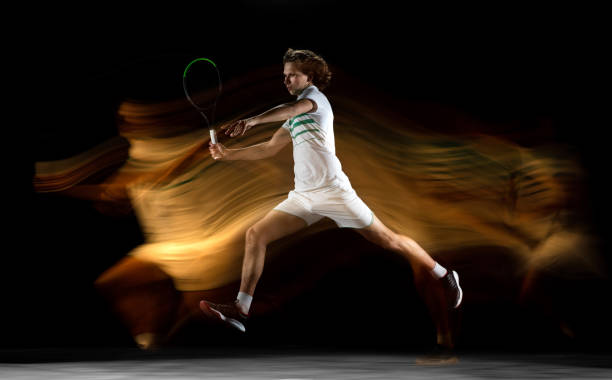 istock Young Caucasian Male Tennis Player 1299248351