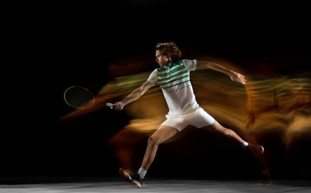 istock Young Caucasian Male Tennis Player 1299248352