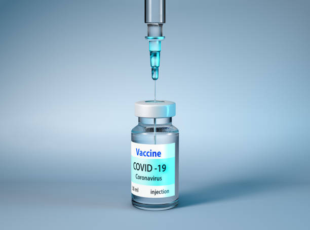 istock Vaccine vial and syringe for coronavirus. 3d rendering 1299252413