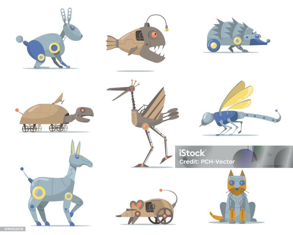 Robotics Animals Set Stock Illustration - Download Image Now - Robot, Bird, Dog - iStock Robotics Animals Set Stock Illustration - Download Image Now - Robot, Bird, Dog - iStock