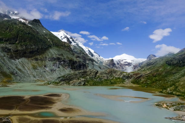istock gorgeous lake with sand from a glacier detail 1299258055