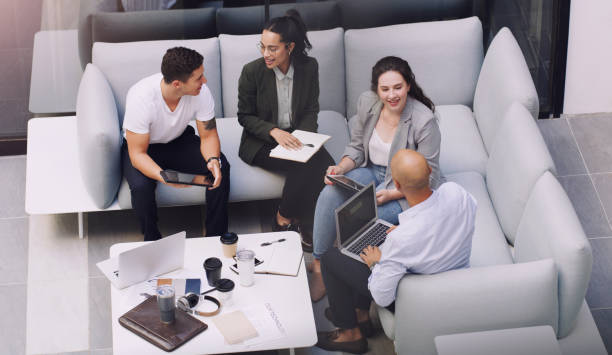 istock Making valuable connections with like minded businesspeople 1299260763