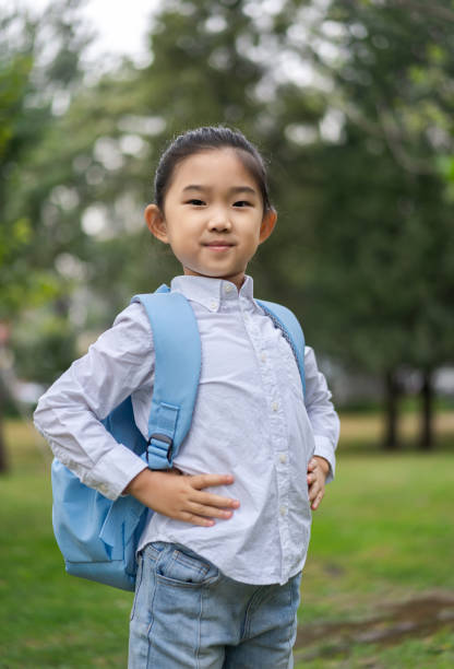 istock Little Girl Good Posture 1299265354