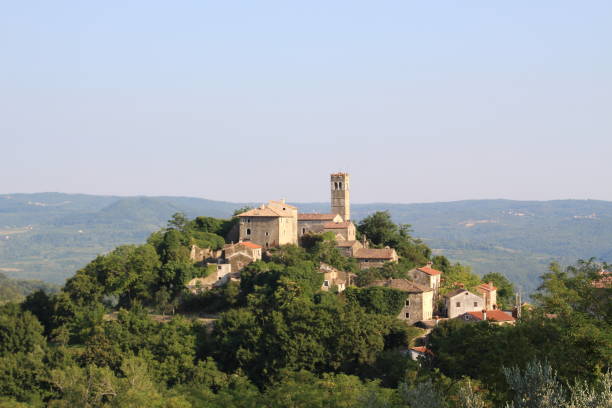 istock View of an old town 1299268237