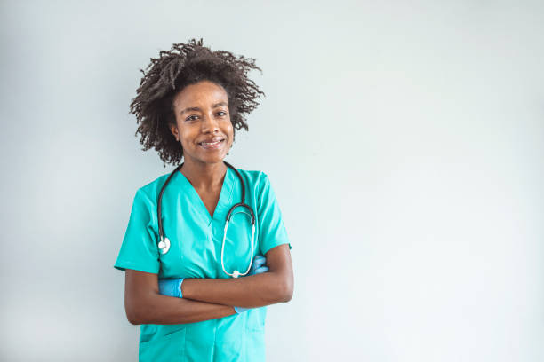 istock African American medical professional. 1299269500