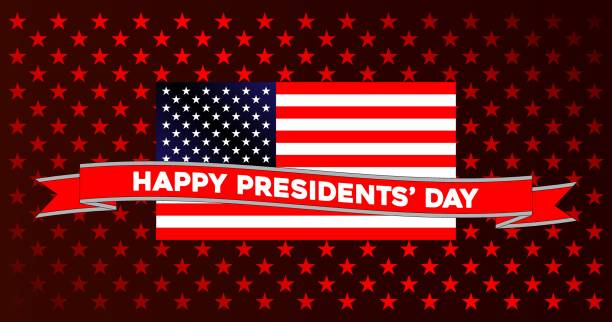 istock president's day on the background of the american flag 1299275910