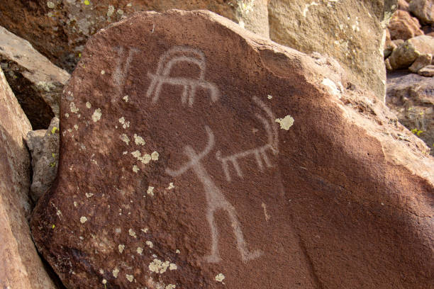 istock Ancient Petroglyphs in mountains of Armenia 1299277846