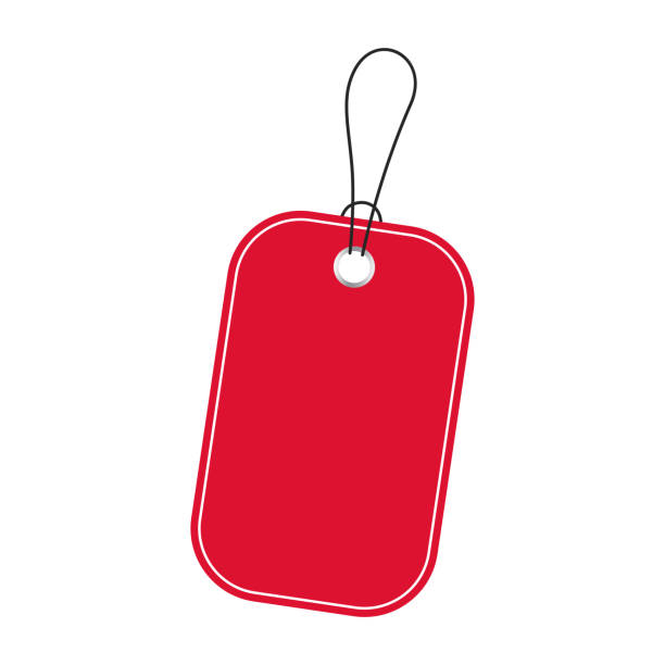 istock Sale tags and labels, template shopping labels. Blank, discount and price tags on paper. Special offer. Vintage. Vector illustration. 1299279656