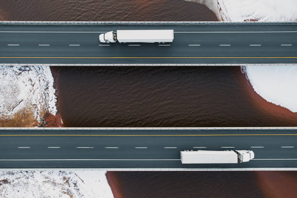 istock Trucking In Winter 1299282774