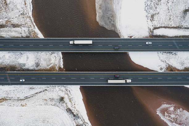 istock Trucking In Winter 1299282805