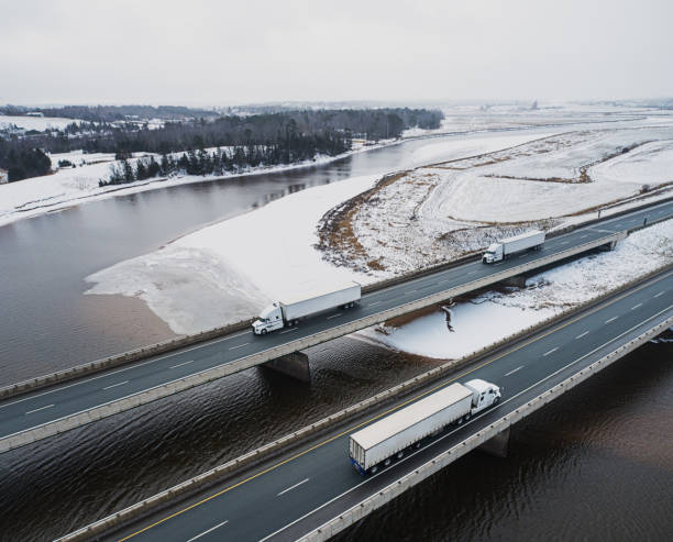 Trucking In Winter